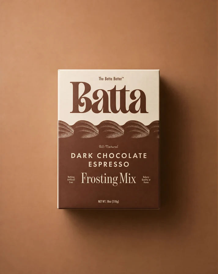 Batta Dark Chocolate Espresso Frosting Mix