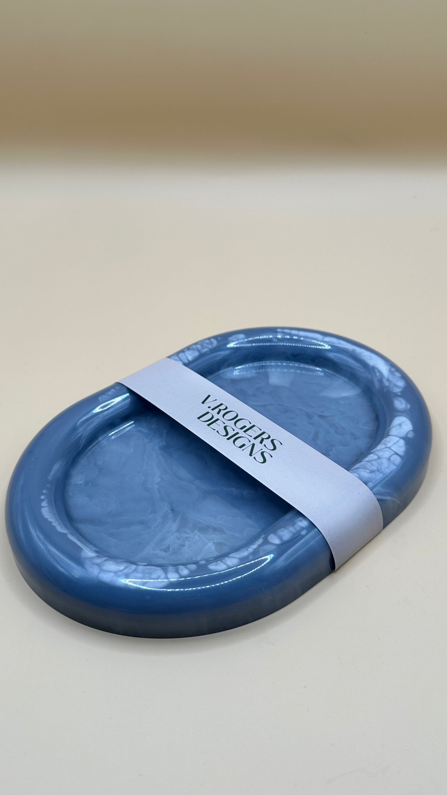 Handmade Oval Catchall