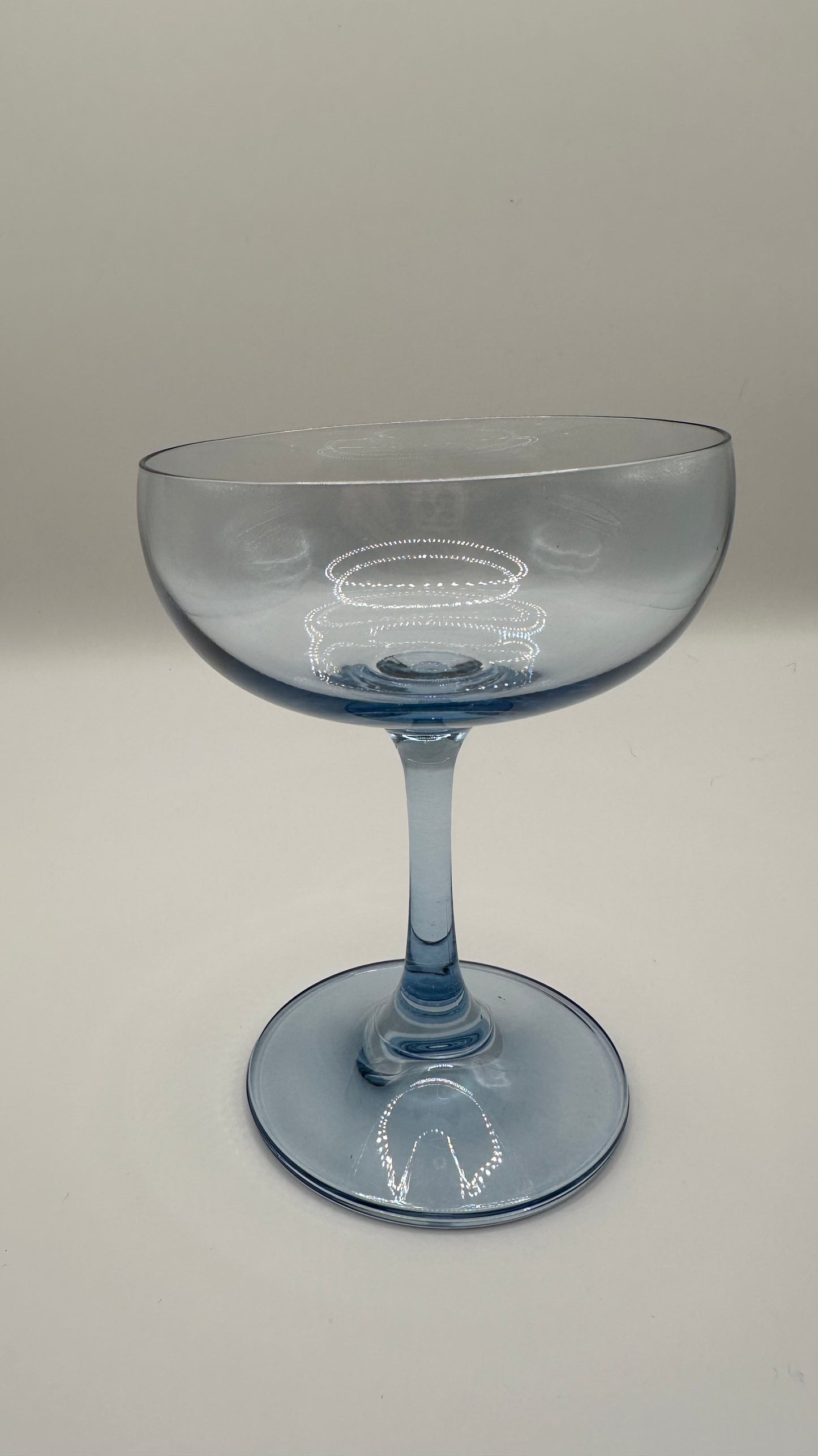 Colored Coupe Glasses (Set of 4)