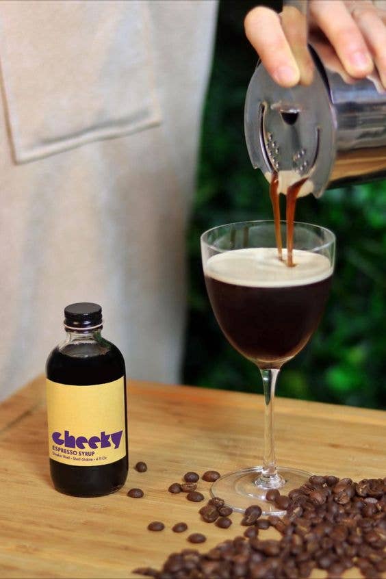 Cheeky Cocktails Mini Espresso Syrup (4oz)