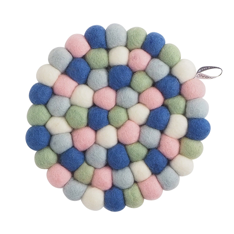 Round Wool Trivet