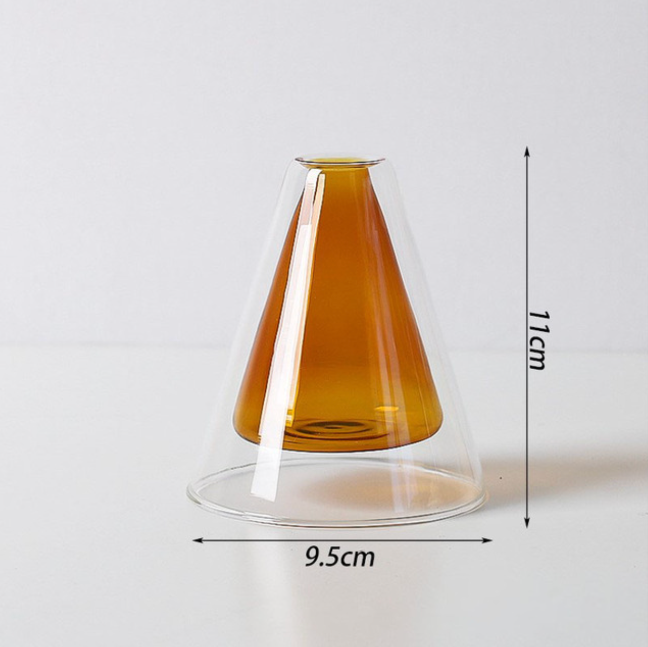 Layered Glass Mini Vases