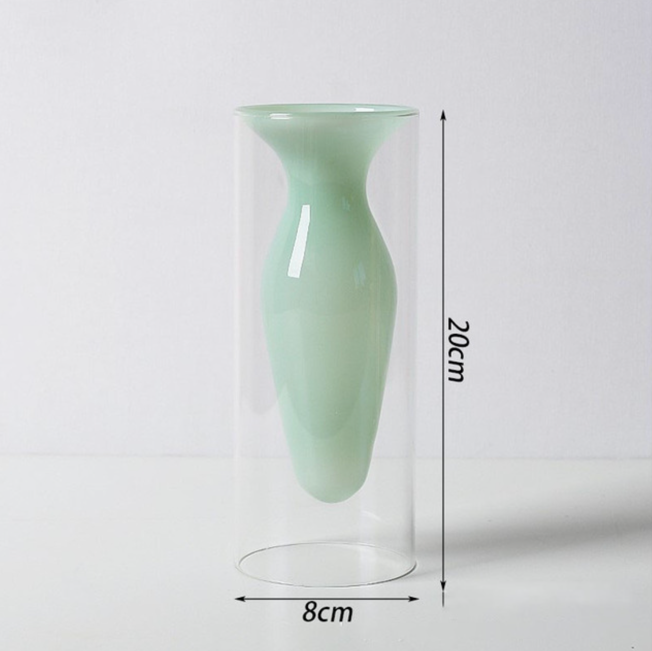 Layered Glass Mini Vases