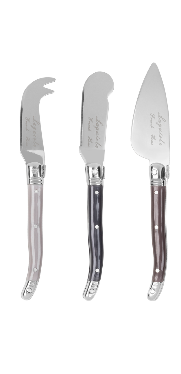 Laguiole Essential Cheese Knives (3 Piece)