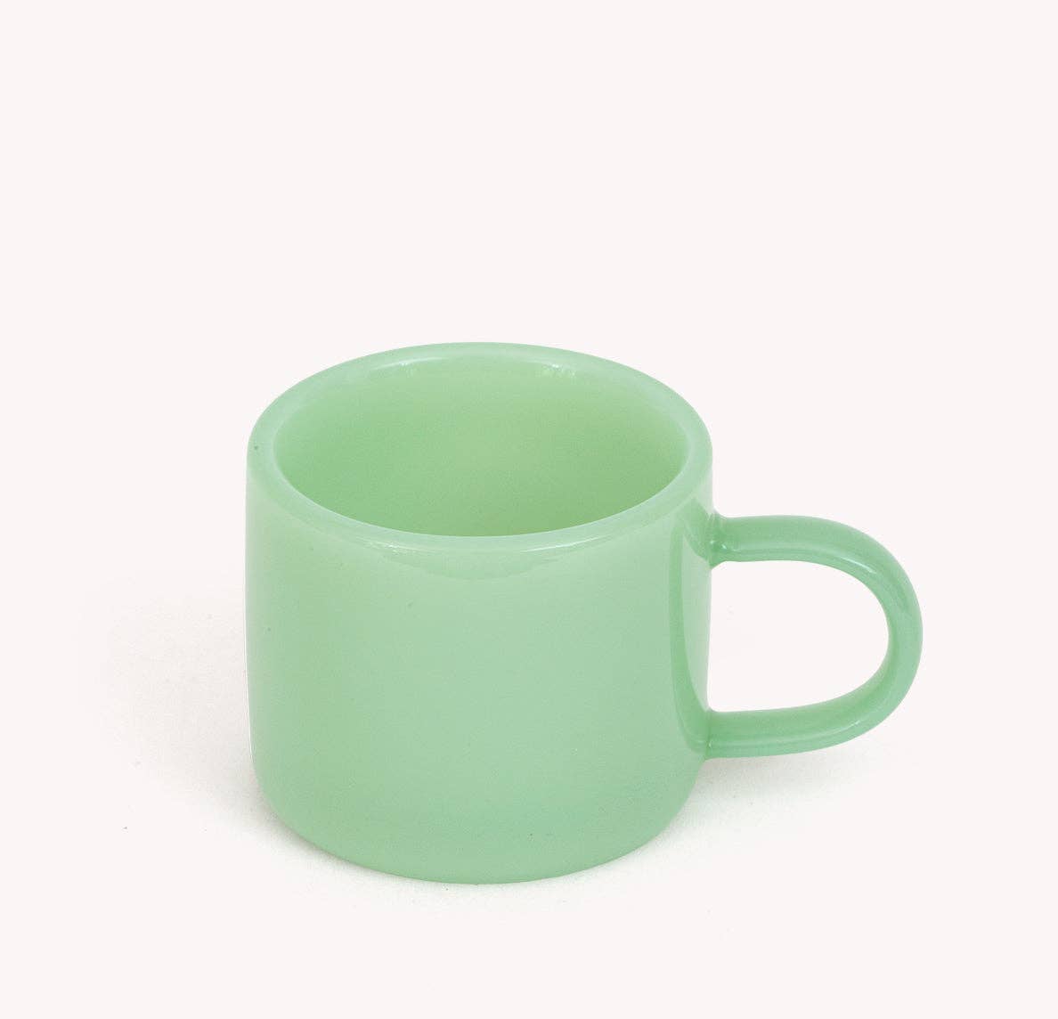Double-Walled Espresso Cup Set, 2pc – Borosilicate Glass, Jade