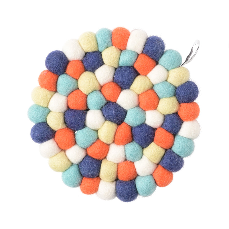 Round Wool Trivet