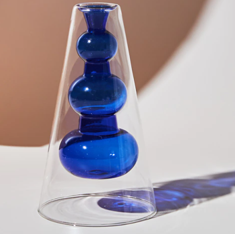 Layered Glass Mini Vases