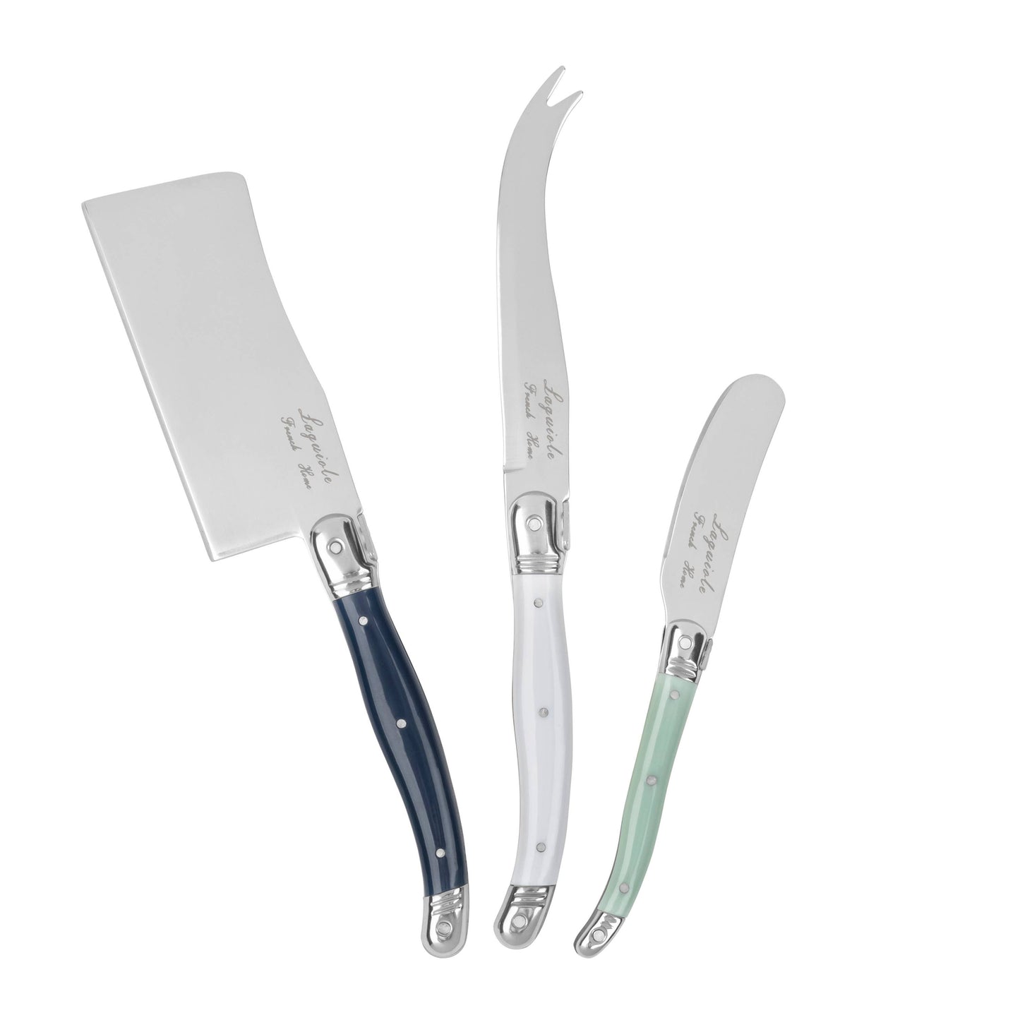Laguiole Essential 3 Piece Elevated Cheese Knives