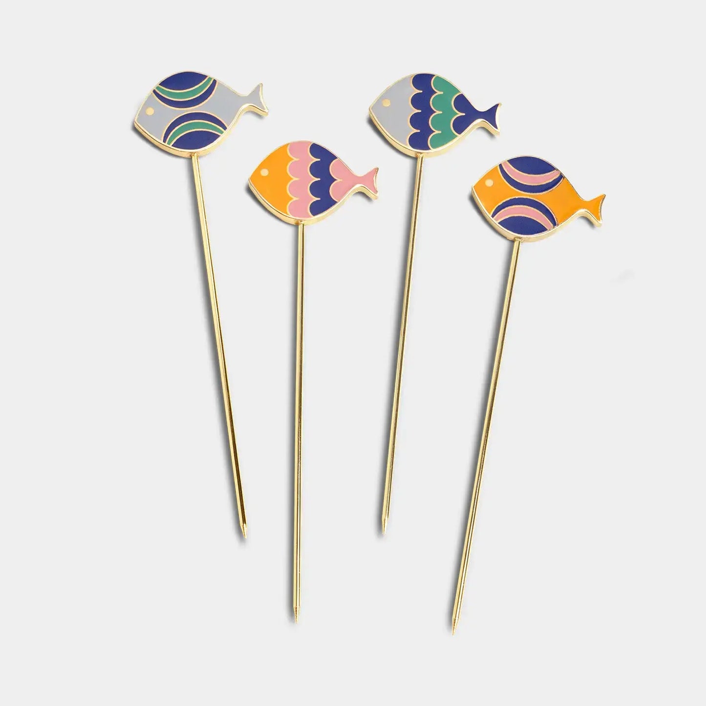 Fish Splash Cocktail Picks