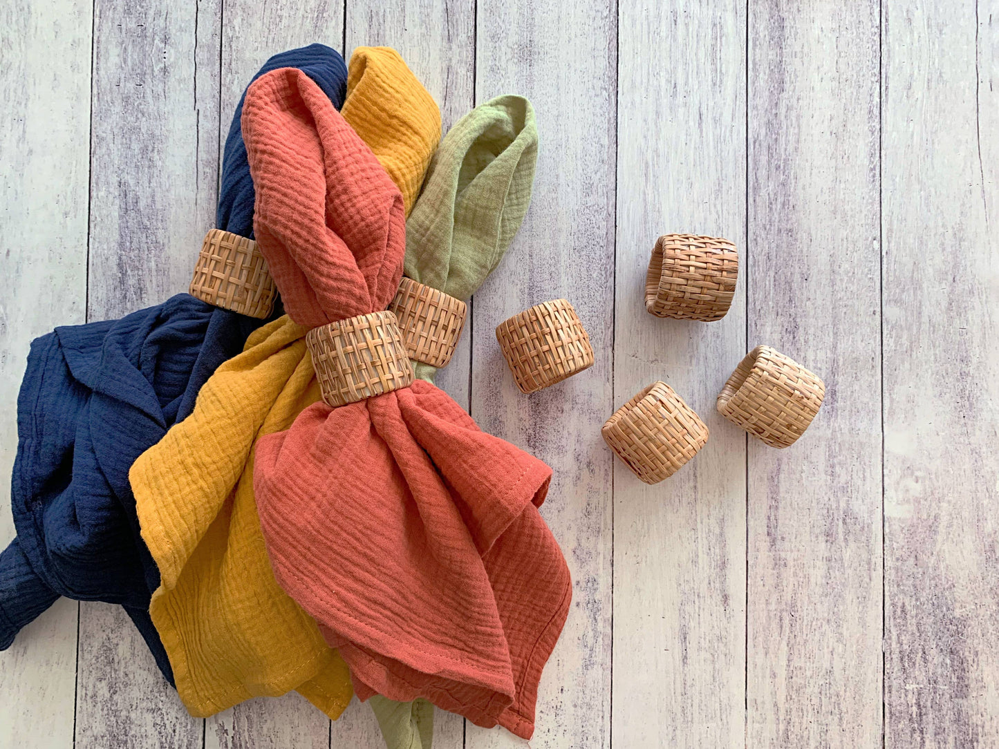 Rattan Napkin Rings