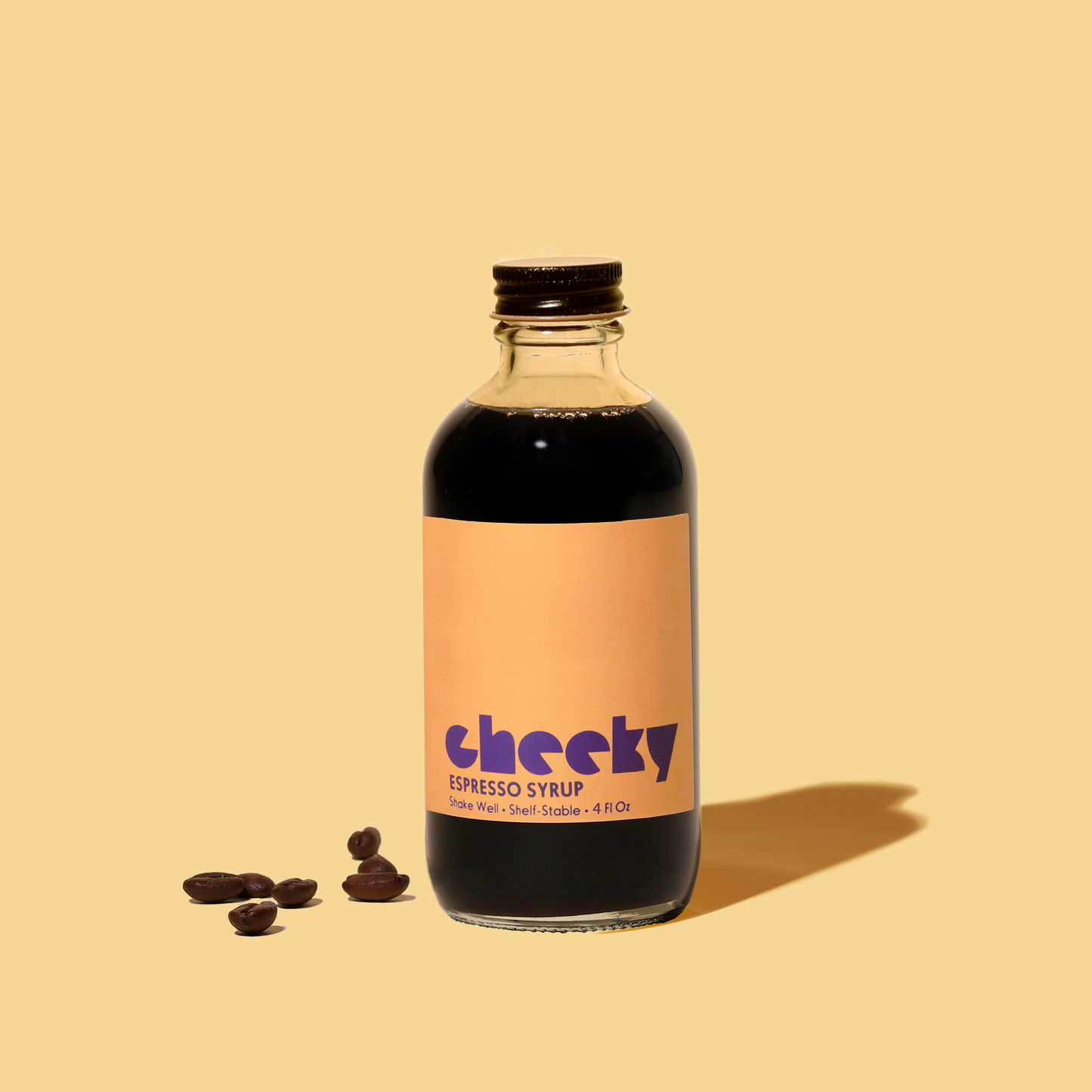 Cheeky Cocktails Mini Espresso Syrup (4oz)