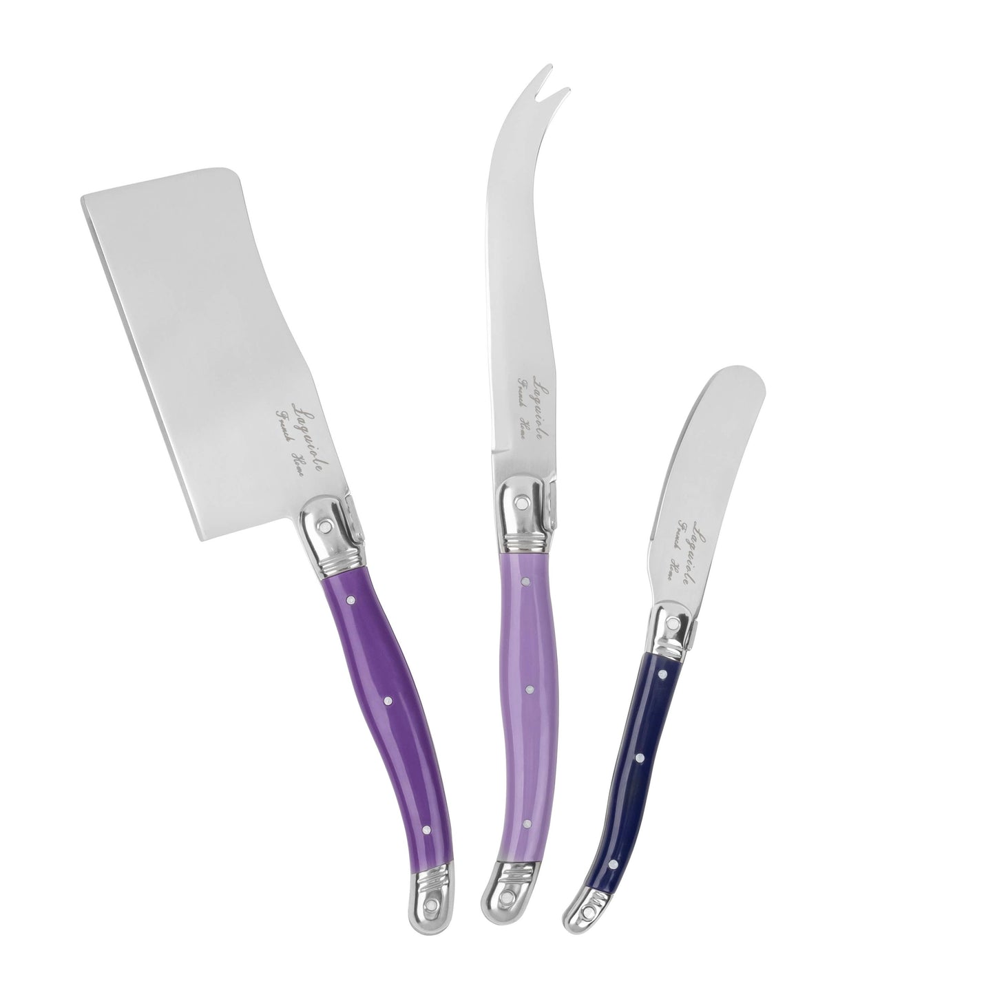 Laguiole Essential 3 Piece Elevated Cheese Knives
