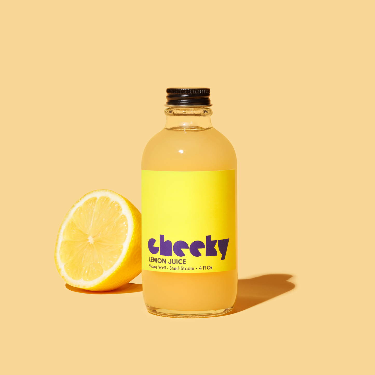 Cheeky Cocktails Mini Lemon Juice (4oz)