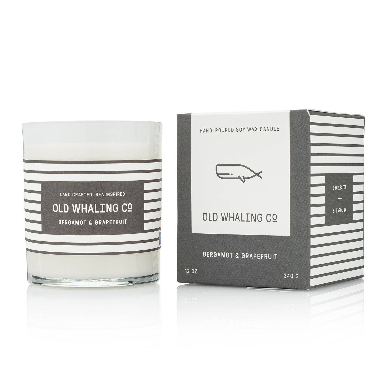 Old Whaling Company Bergamot & Grapefruit Candle