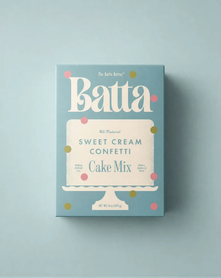Batta Sweet Cream Confetti Cake Mix