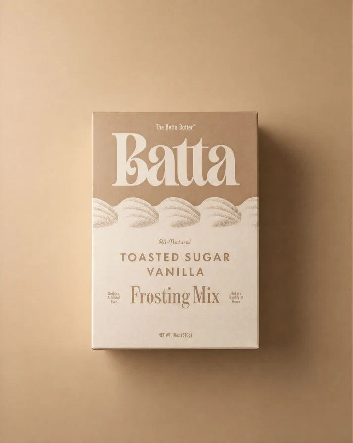 Batta Toasted Sugar Vanilla Frosting Mix