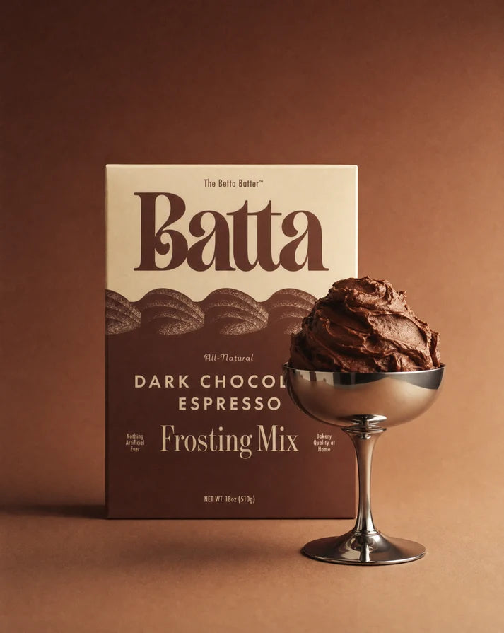 Batta Dark Chocolate Espresso Frosting Mix