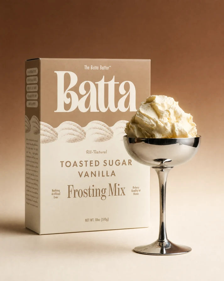 Batta Toasted Sugar Vanilla Frosting Mix