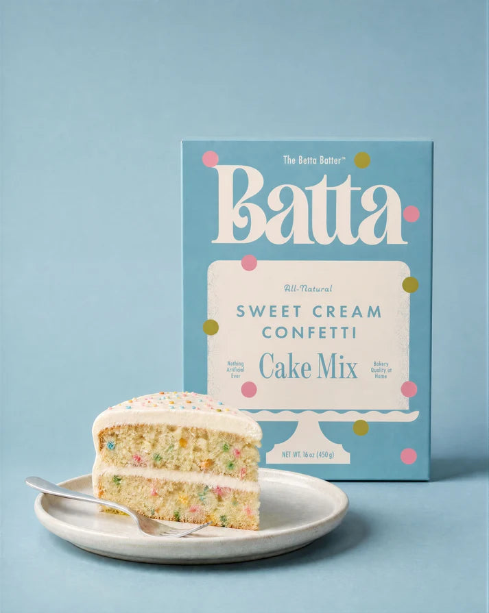 Batta Sweet Cream Confetti Cake Mix