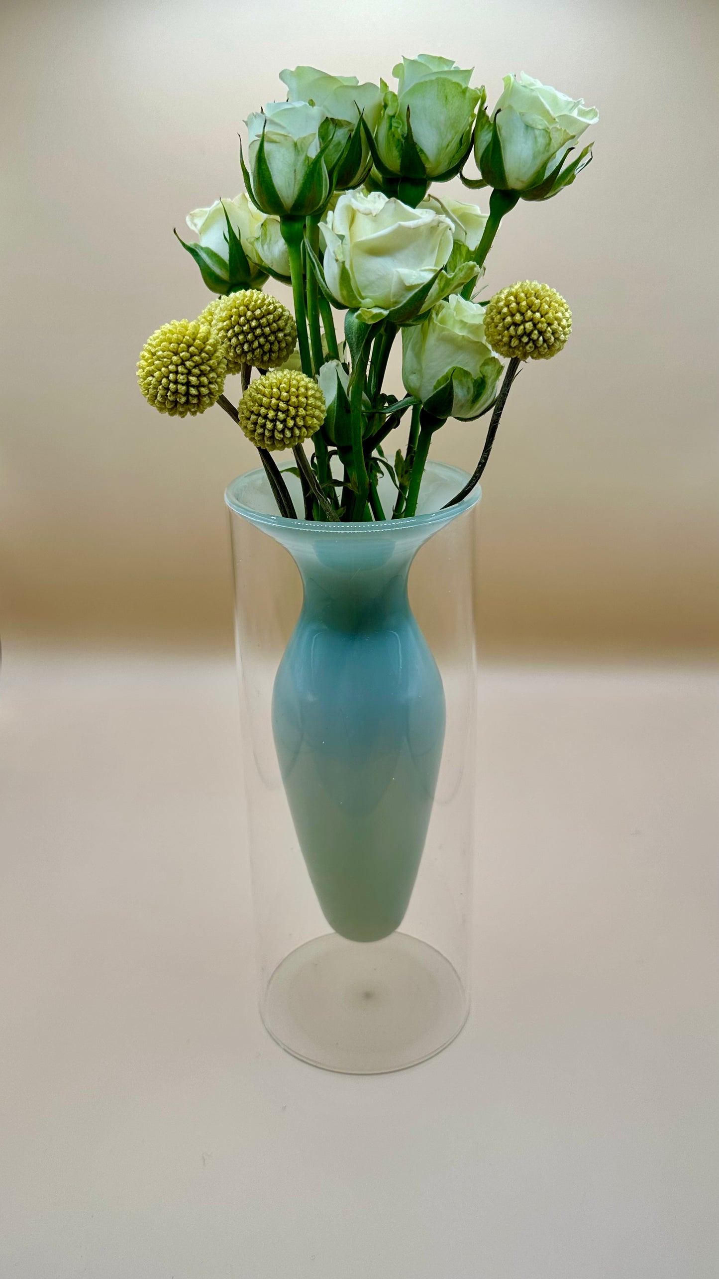 Layered Glass Mini Vases