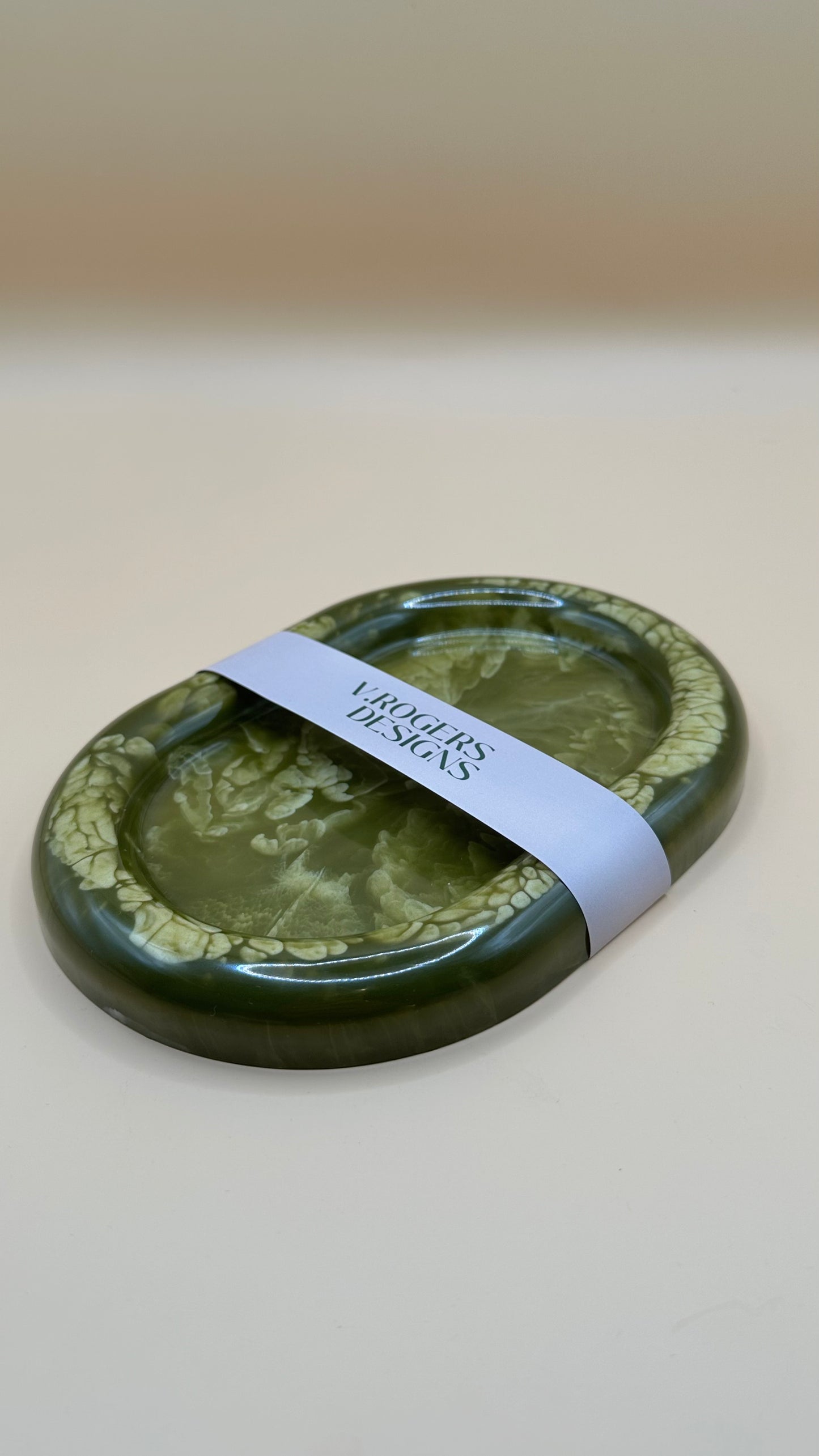 Handmade Oval Catchall