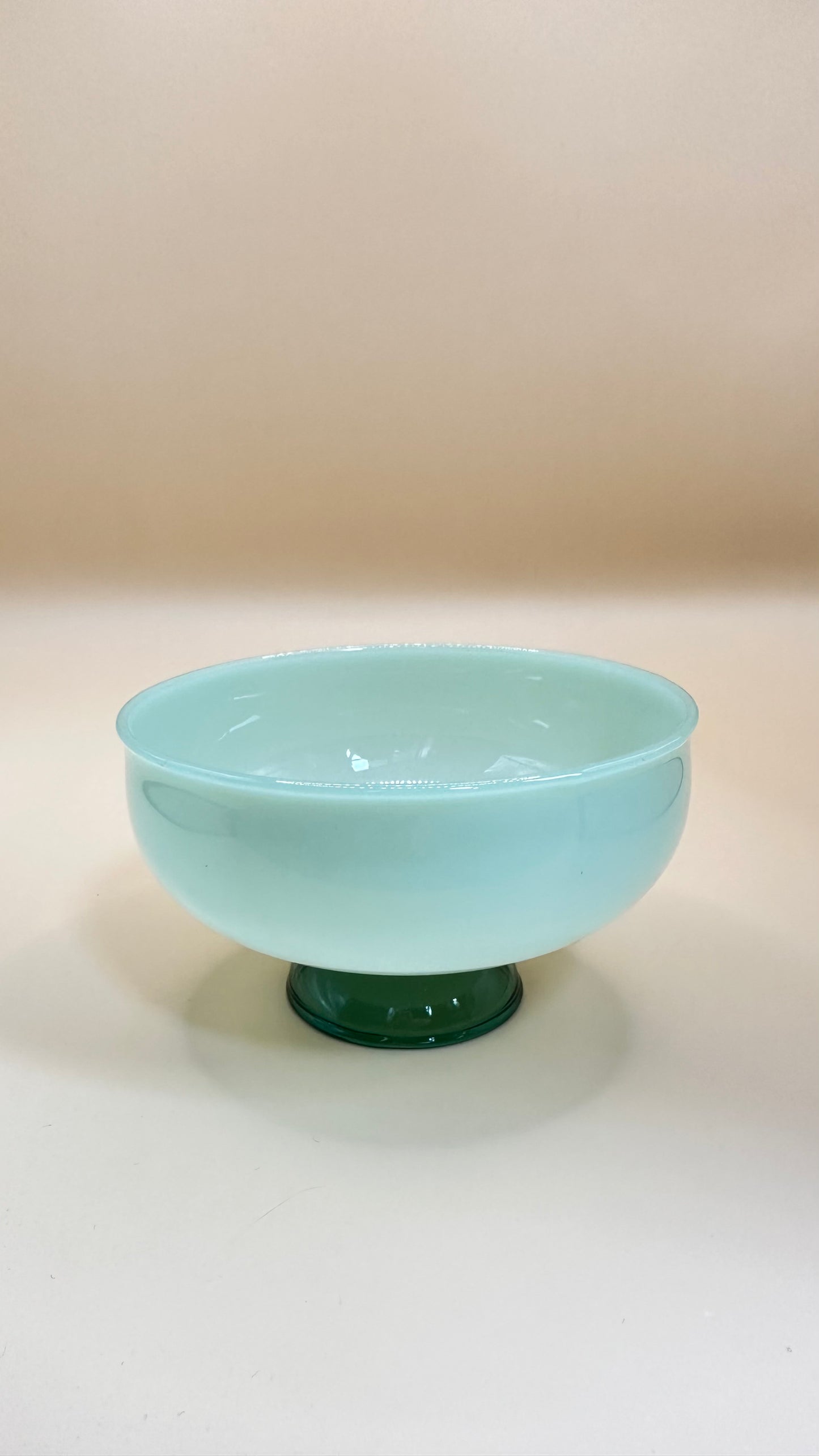 Color Pop Glass Ice Cream / Yogurt Bowl
