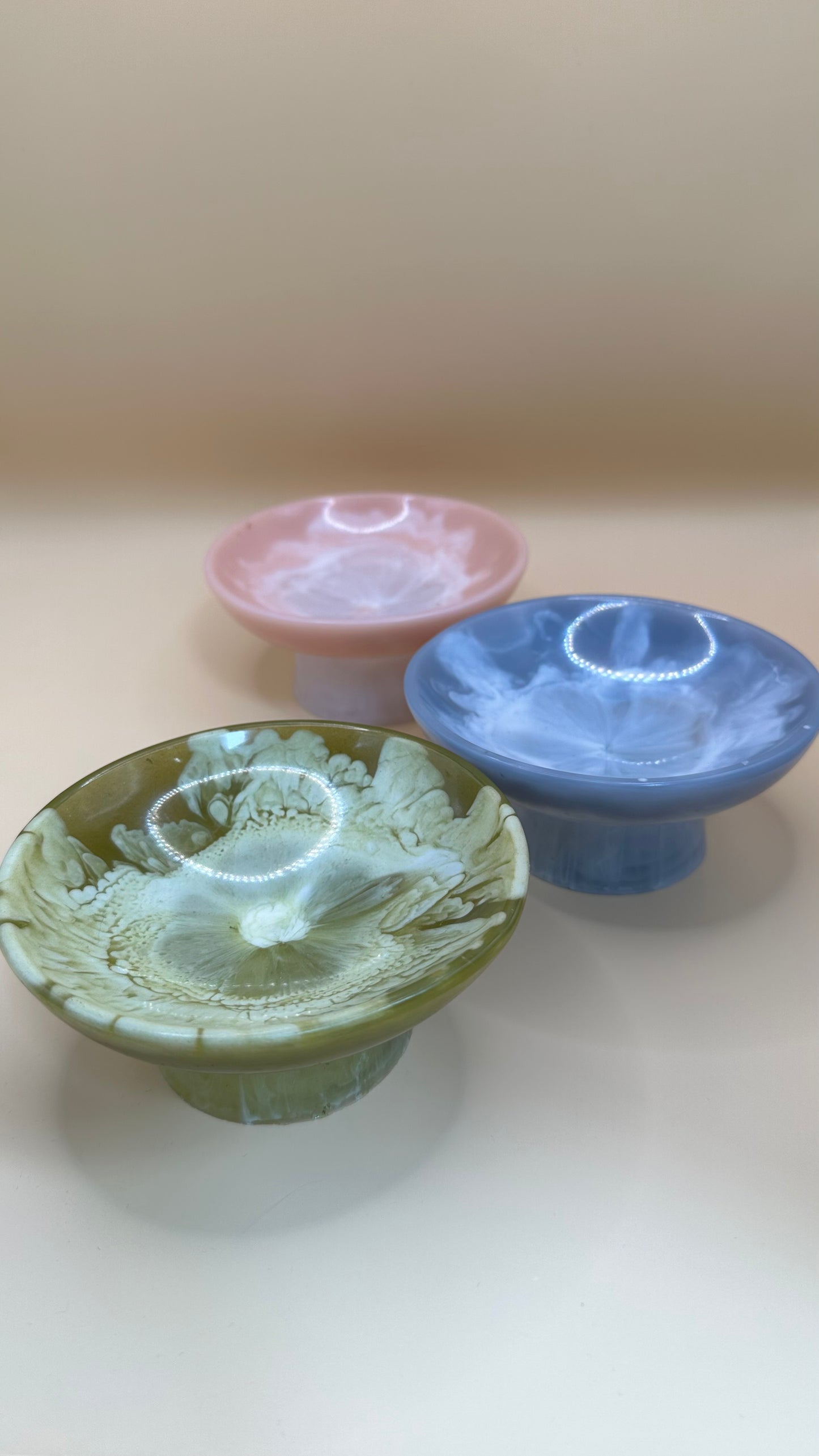 Handmade Pedestal Bowl