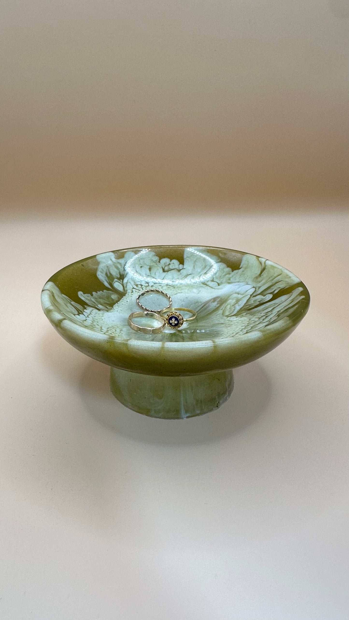 Handmade Pedestal Bowl