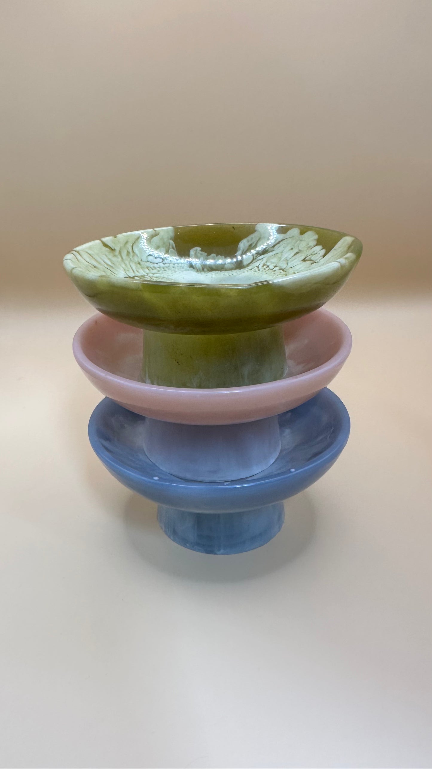 Handmade Pedestal Bowl