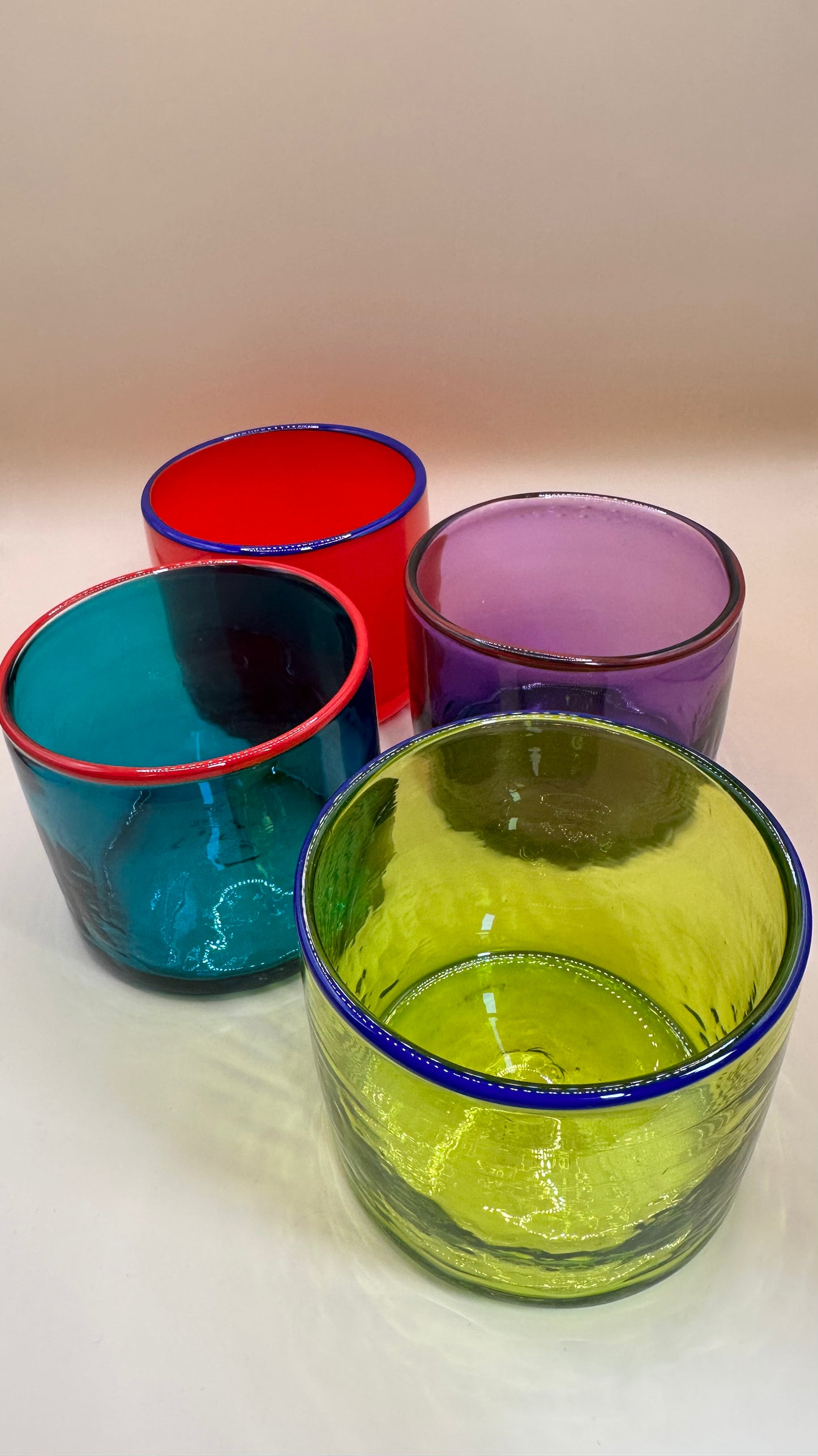 Blown Glass Snack Bowls