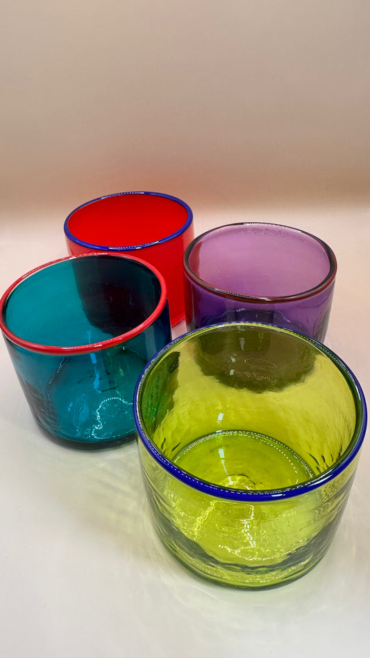 Blown Glass Snack Bowls