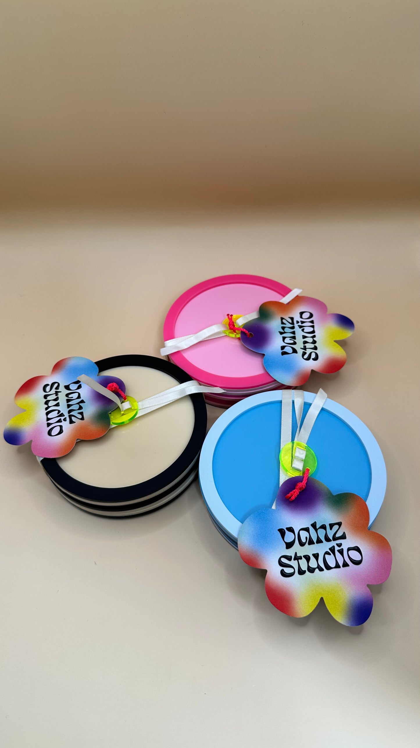 Vahz Studio Circle Coaster Set