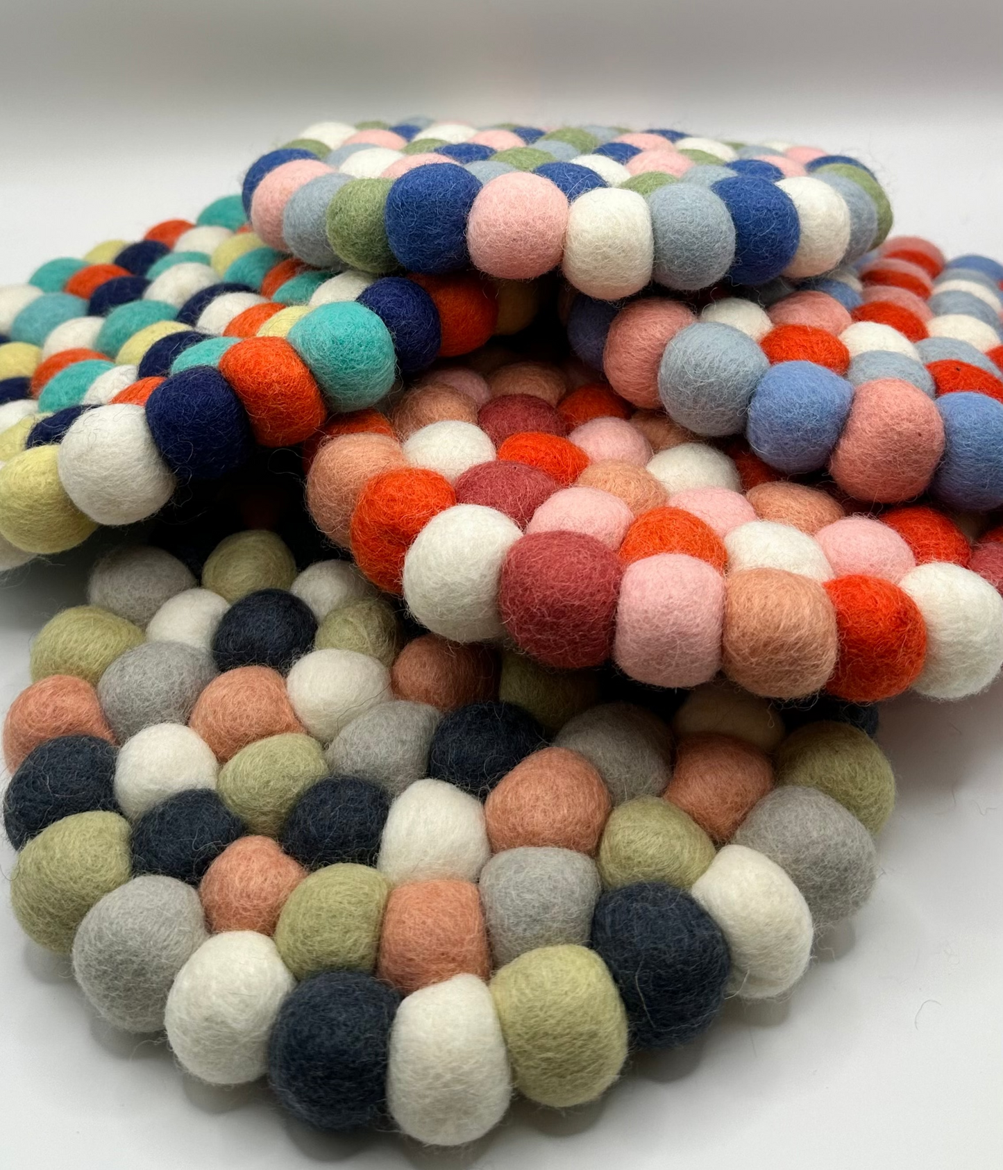 Round Wool Trivet