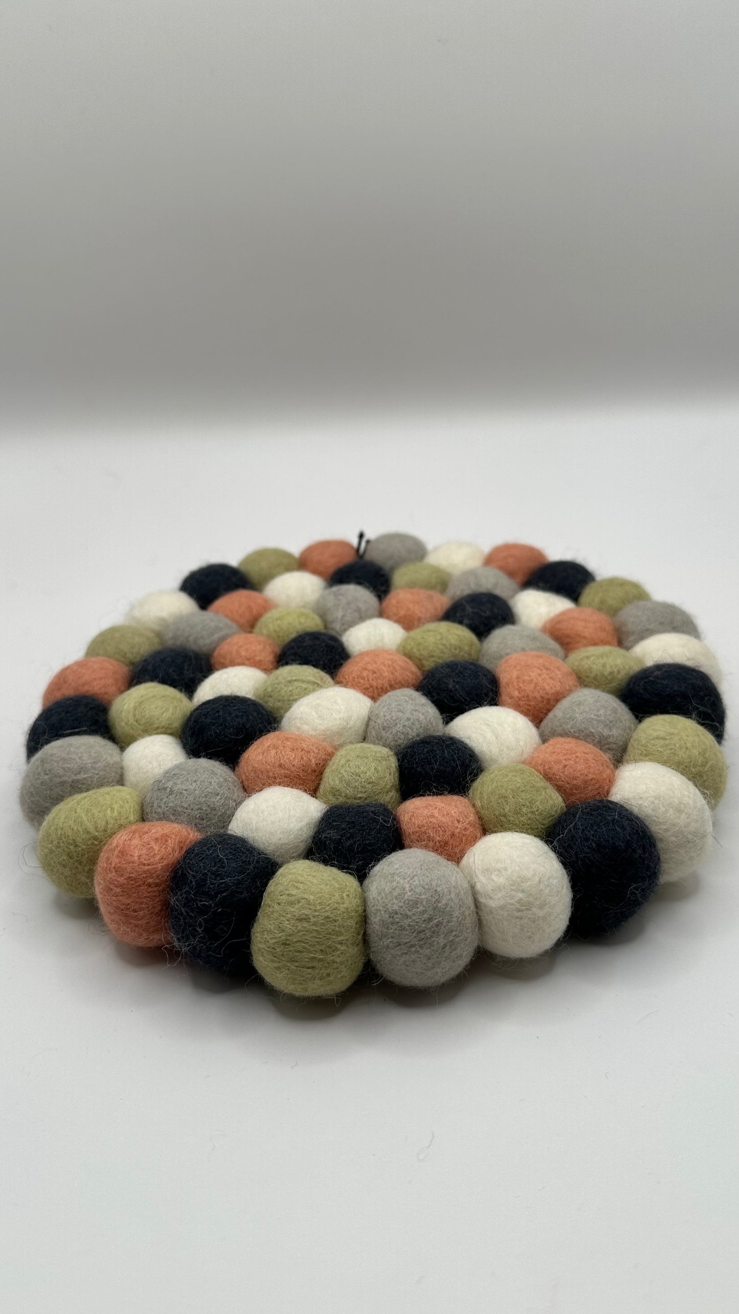 Round Wool Trivet