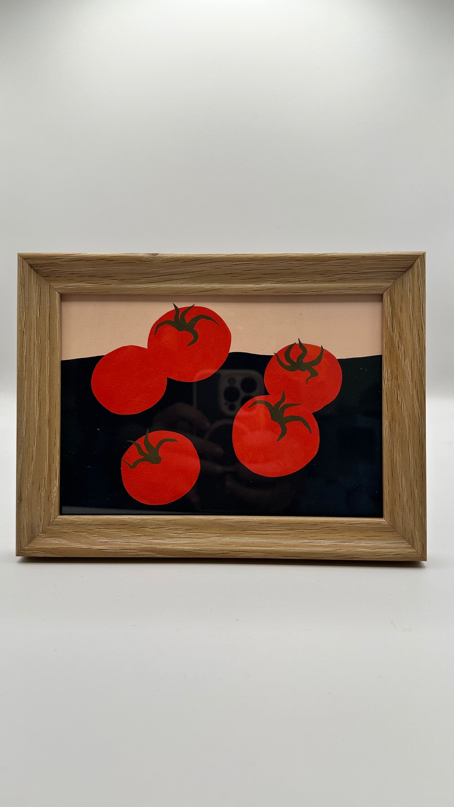 Tomatoes Framed Print, Signed by Artist