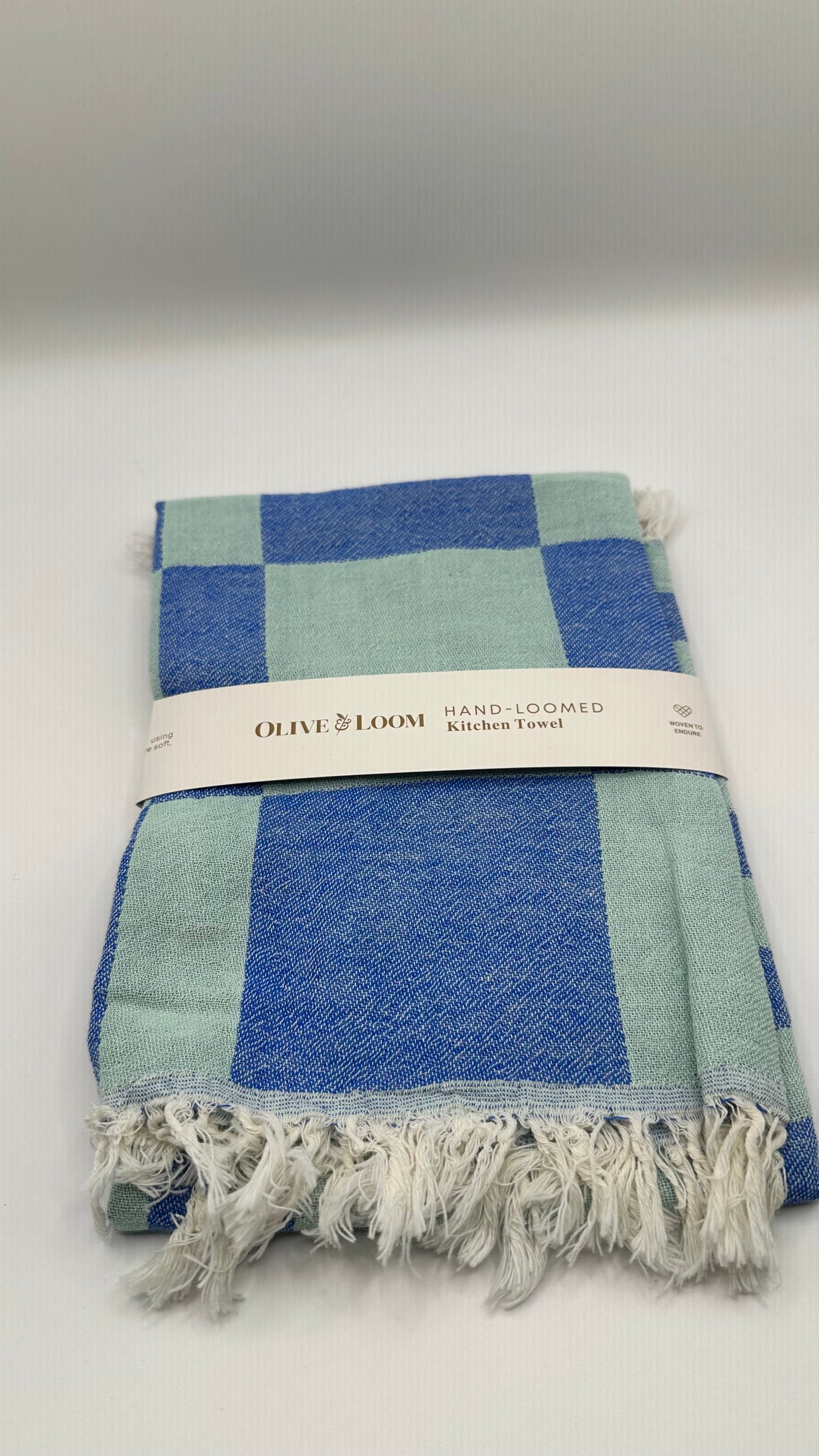 Geometric Blocks Kitchen Towel