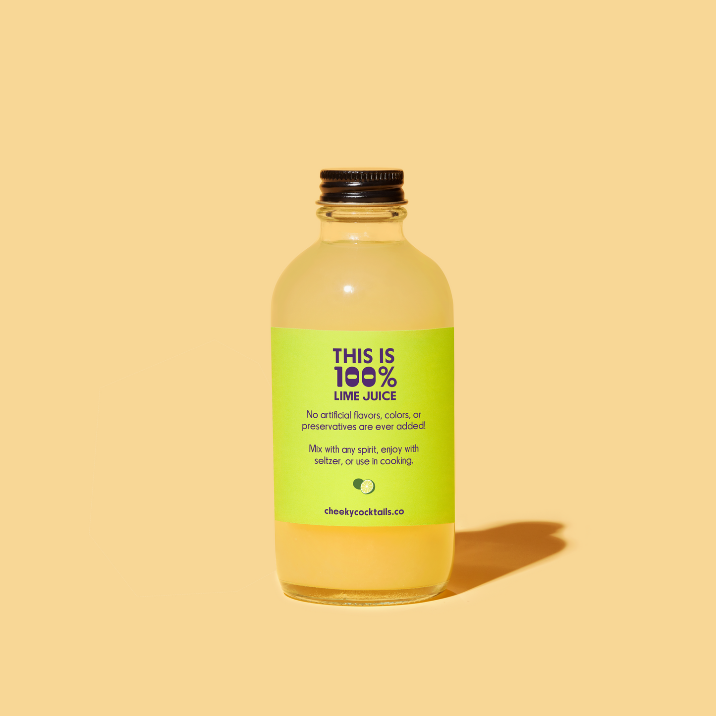 Cheeky Cocktails Mini Lime Juice (4oz)