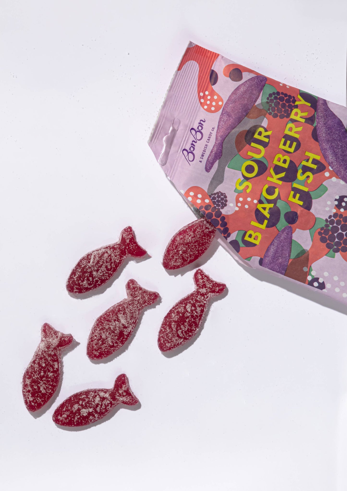 Bon Bon Sour Blackberry Swedish Fish