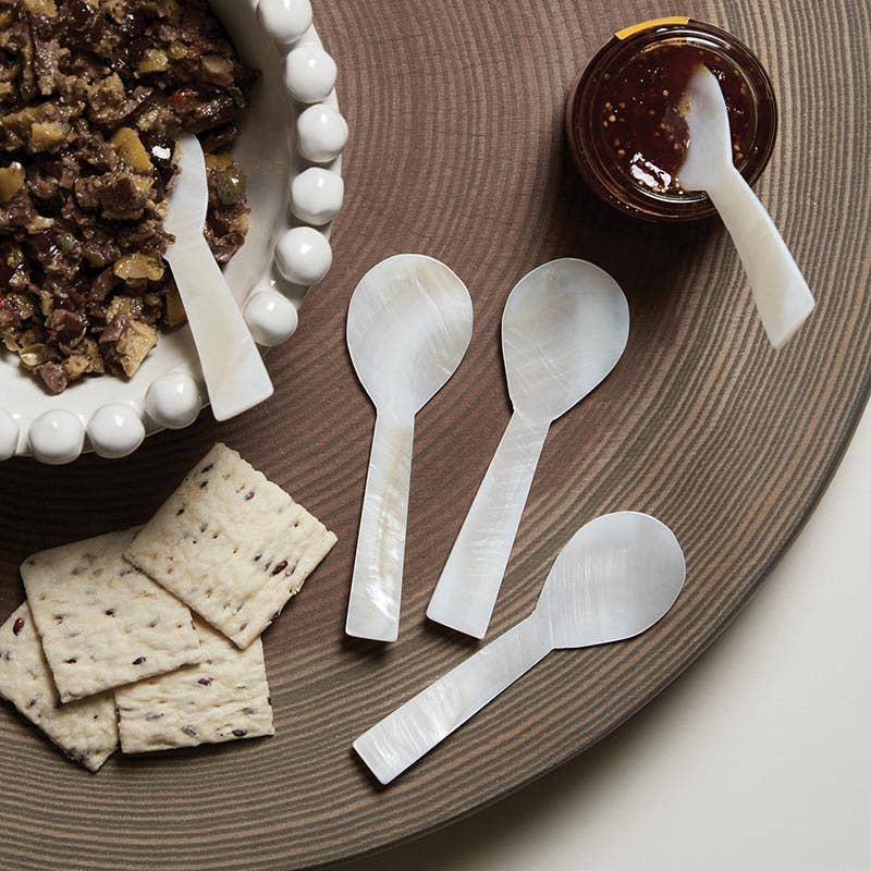 Mother of Pearl Caviar (or Dip) Spoons