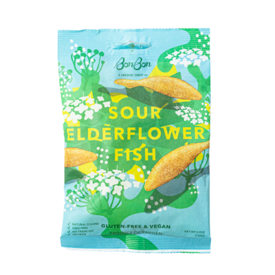 Bon Bon Sour Elderflower Swedish Fish