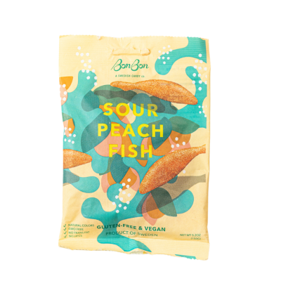 Bon Bon Sour Peach Swedish Fish