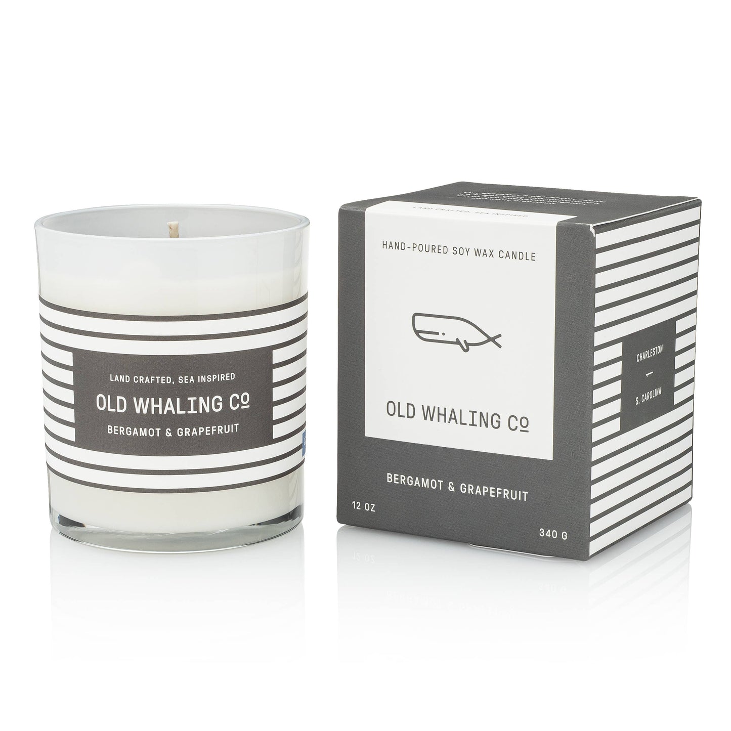 Old Whaling Company Bergamot & Grapefruit Candle