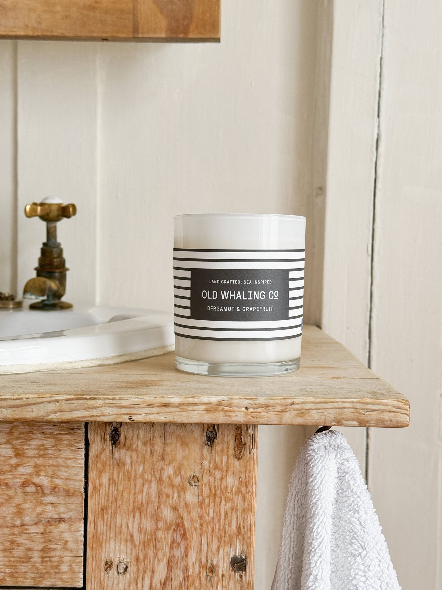 Old Whaling Company Bergamot & Grapefruit Candle