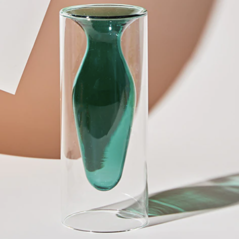Layered Glass Mini Vases