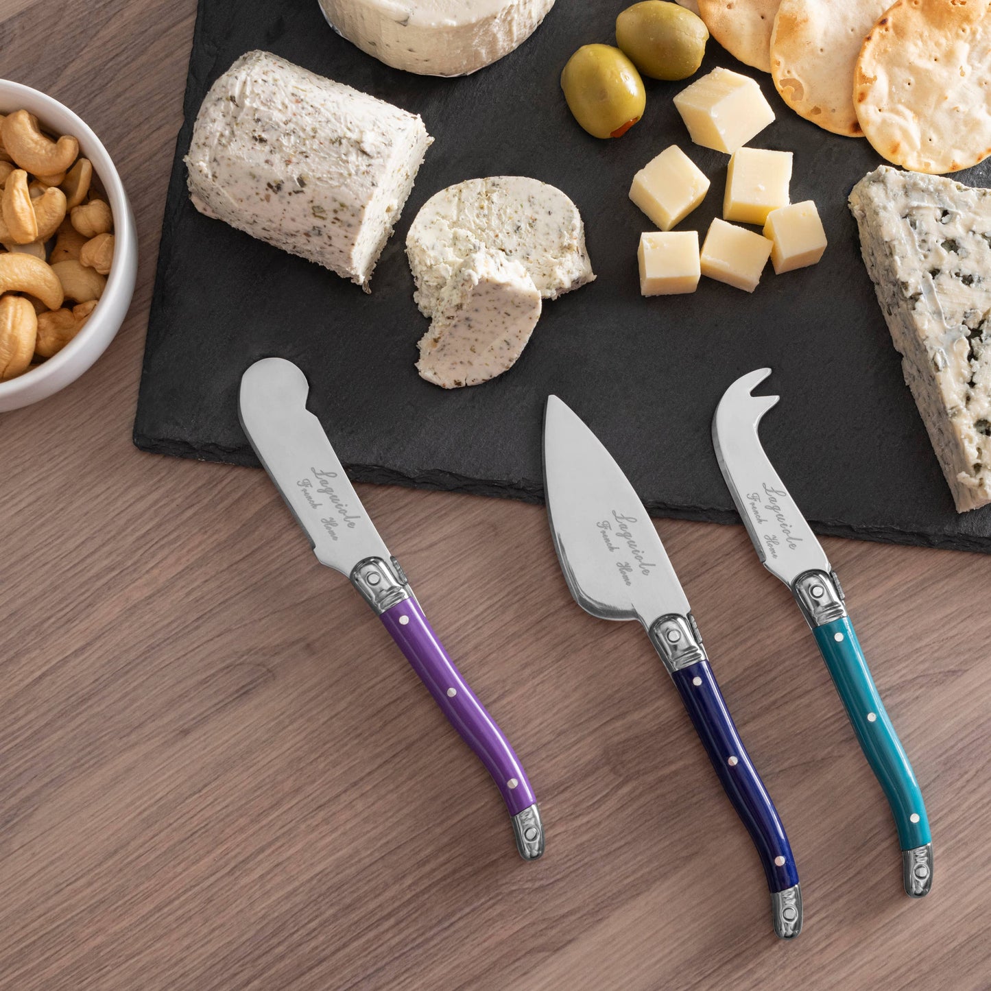Laguiole Essential Cheese Knives (3 Piece)