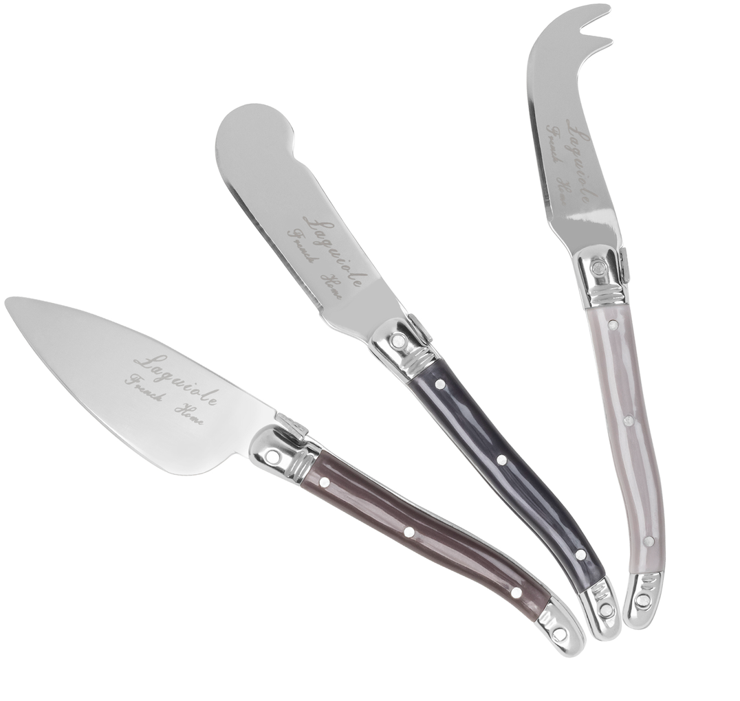 Laguiole Essential Cheese Knives (3 Piece)