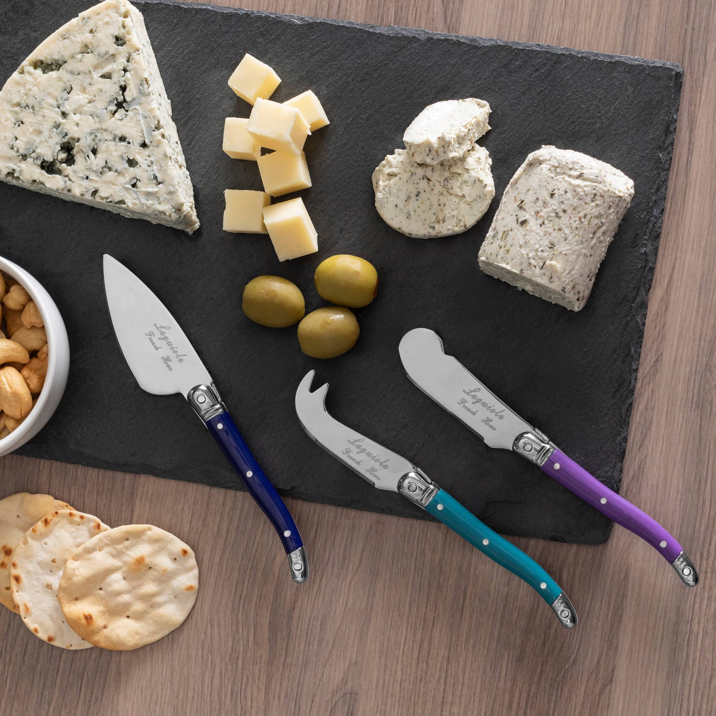 Laguiole Essential Cheese Knives (3 Piece)
