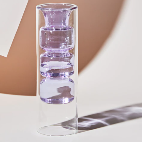 Layered Glass Mini Vases