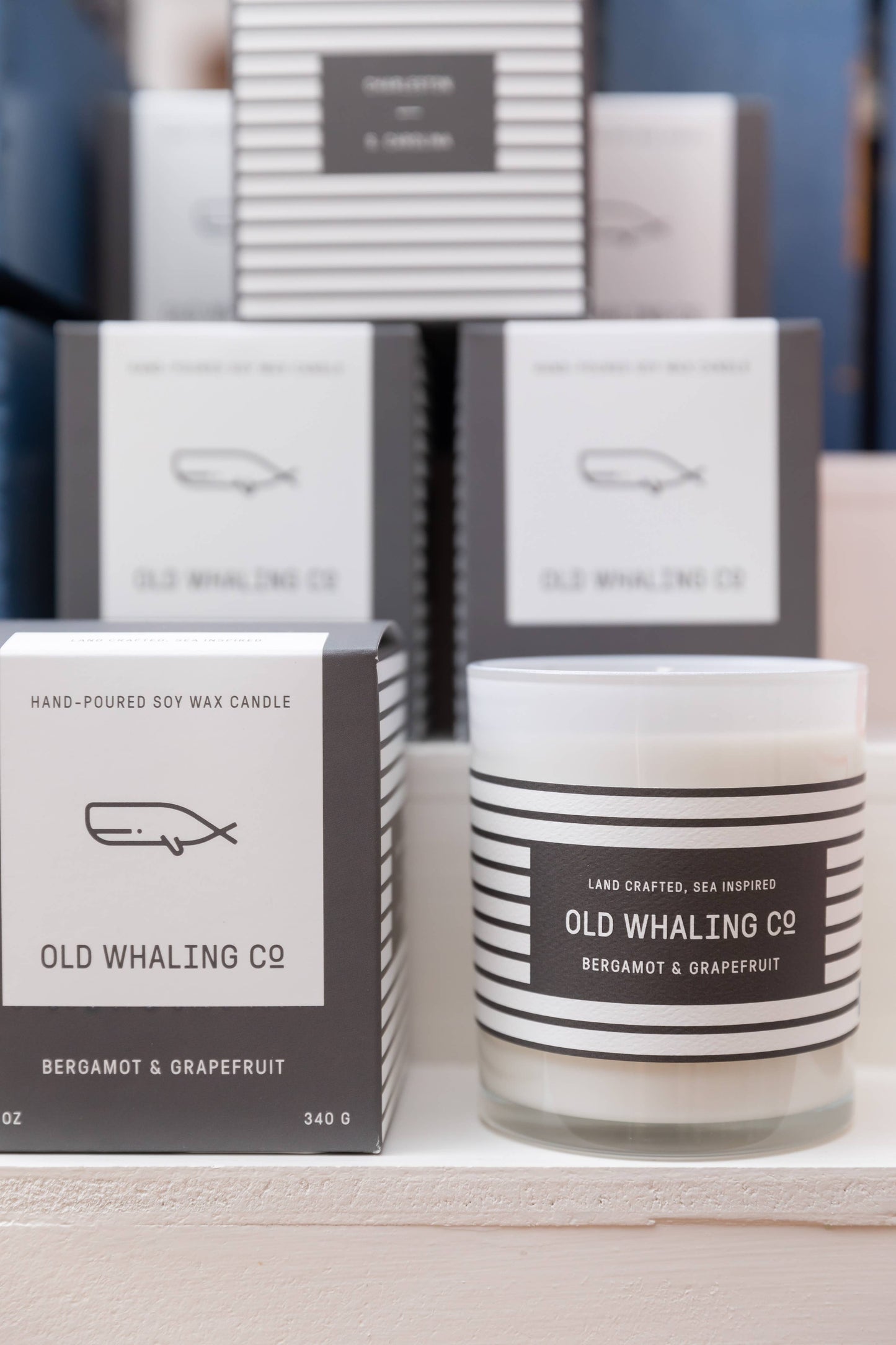Old Whaling Company Bergamot & Grapefruit Candle