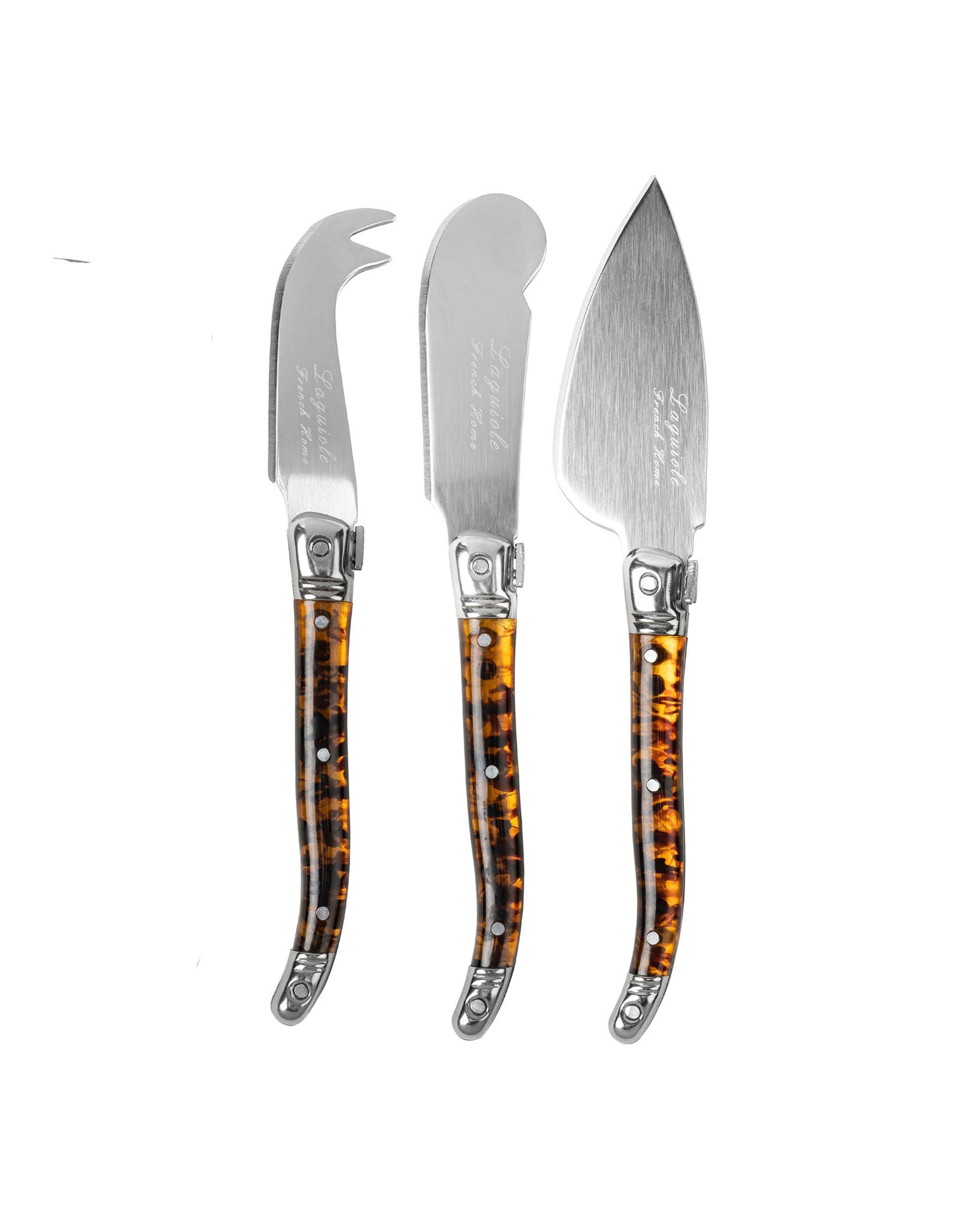 Laguiole Essential Cheese Knives (3 Piece)
